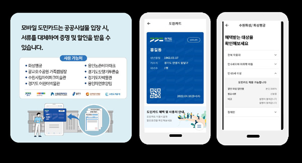 [경기] ‘도민카드’ 활용 공공시설 8곳→52곳으로 확대 추진