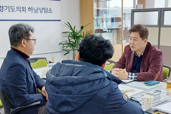 [하남] 김성수, GH 1구역 지장물해체공사 추진현황 점검